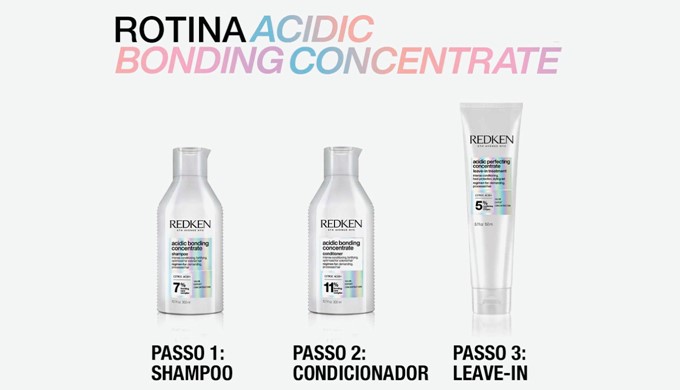 redken Acidic Bonding Concentrate rotina