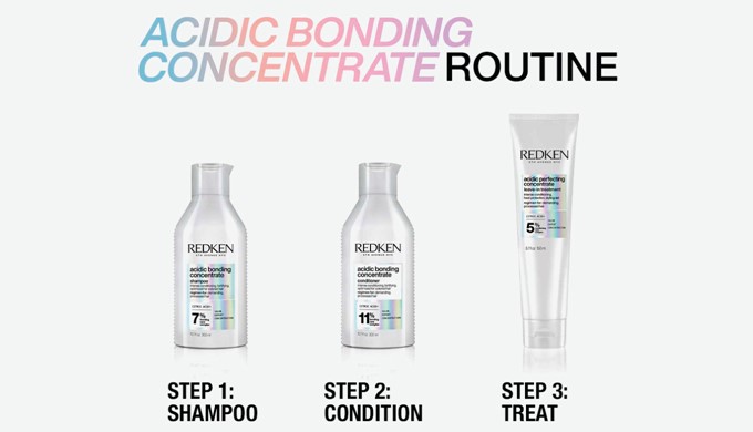 Redken Acidic Bonding Concentrate routine