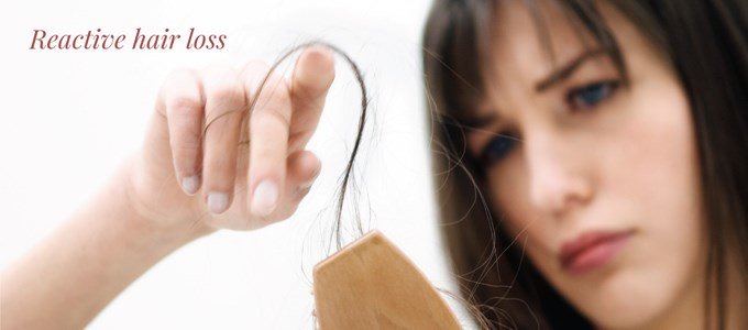 Reactive hair loss