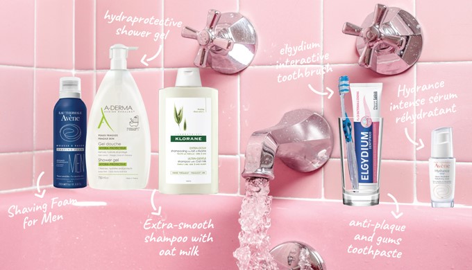 Family kit aène a-derma klorane elgydium