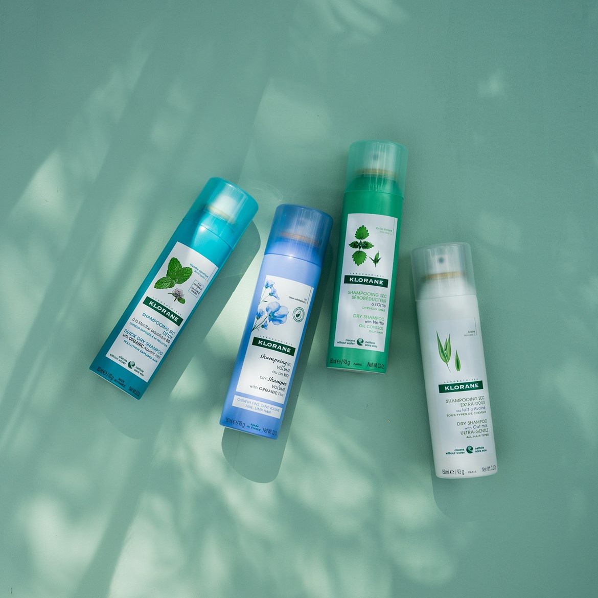 Champôs Secos Klorane