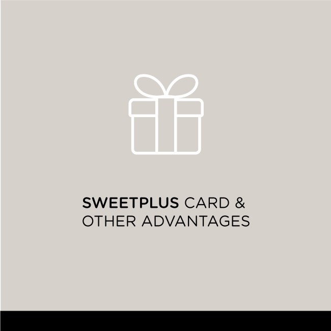 Sweet+ card & other advantages