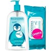 Bioderma Abcderm h2o micelle solution for babies 1l +  cleasing wipes 60 units