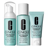 anti-blemish solutions 3-step system for acne prone skins