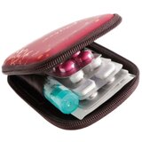 blistercase pilbox pocket assorted colors