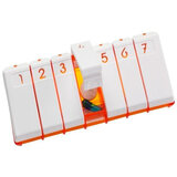 city medication box assorted colors