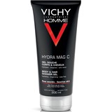 homme hydra mag c gel de duche 200ml