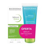sébium global 30ml + sebium gel moussant 200ml only at 2€