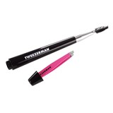 hideaway brow brush   slant mini tweezers