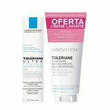 toleriane ultra light 40ml + ultra eyes 20ml offer toleriane caring wash 200ml
