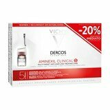 aminexil clinical 5 anti-hair loss ampoules for women 21ampules | pack promo