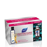 pack phytocyane serum 12ampoules of 7,5ml + shampoo 200ml + phytophanere 120cap