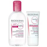 Bioderma Sensibio Ar Anti-Redness Cream 40 mL + Sensibio Ar Micellar Water 250 mL