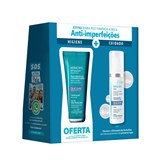 keracnyl serum peles adultas com imperfeições 30ml+gel espuma 100ml