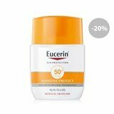 sun fluido protetor solar matificante peles mistas a oleosas spf50 50ml -20%