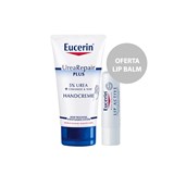 urea repair plus creme de mãos com ureia a 5% 75ml oferta balsamo labial