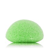 esponja de konjac para limpeza e esfoliação suave do rosto aloe vera