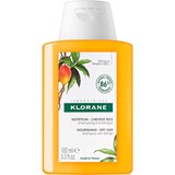 Klorane Shampoo with Mango Butter for Dry Hair Travel Size 100 mL