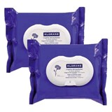 duo flor de ciano toalhitas desmaquilhantes rosto e olhos sensíveis 25toalhitas 