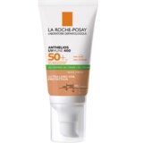 anthelios xl spf50 gel-creme protetor solar toque seco com cor 50ml