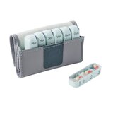 Pilbox Mini Caixa de Medicação Semanal Cores Sortidas