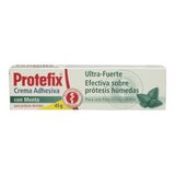 Protefix Extra Strong Adhesive Cream for Dentures with Menta 40 mL