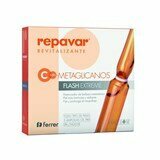 ampolas de vitamina c com 5,5% flash extreme metaglicanos 5x1ml