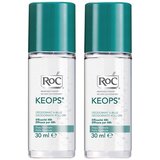 keops desodorizante roll-on transpiração intensa 2x30ml