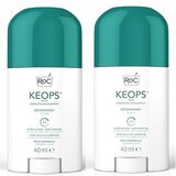 keops stick desodorizante transpiração suave 2x40ml