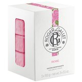 rose sabonetes em coffret 3x100g