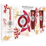 coffret gingembre rouge água 100ml + gel douche 50ml + creme corpo 50ml