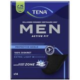 tena men escudo protetor discreto extra light 14unidades