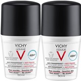 duo homme roll on anti-transpirante anti-manchas 48h 2x50ml