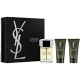 l'homme eau de toilette 100ml + gel de banho 50ml + after shave 50ml