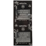 máscara purificante de própolis para pele oleosa 2x8ml