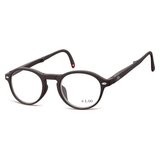 Montana Eyewear Óculos de Leitura Dobráveis Pretos + 1.00 Dioptrias   