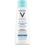 Vichy Pureté Thermale Leite Micelar Mineral para Pele Normal a Seca 200 mL
