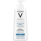 Vichy Pureté Thermale Leite Micelar Mineral para Pele Normal a Seca 400 mL