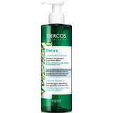 Dercos Detox shampoo purificante para cabelo com tendência a oleoso 250ml