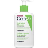 CeraVe Creme Hidratante para Limpeza de Rosto e Corpo Pele Normal Seca 236 mL   
