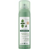 Klorane Shampoo Seco em Spray Seborregulador Extracto de Ortiga, com Cor Castanho 150 mL   
