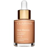Clarins Skin Illusion Base Líquida Hidratação Natural Pele Nua | 108 Sand 30 mL   