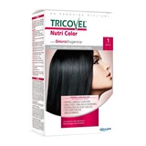 Tricovel Nutri Permanent Hair Color 40 + 60 + 2x12 mL | 1 - Black