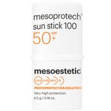 Mesoestetic Mesoprotech Stick Protetor 100 + Reparador Anti-Idade SPF50 + 4,5 g