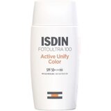 Isdin Fotoultra 100 Active Unify Fluído Anti-Manchas com Cor SPF50 + 50 mL