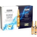 Isdinceutics Pigment Expert & Night Peel Rotina Despigmentante 10 + 10 ampolas