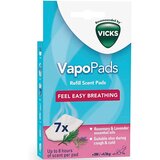 Vapopads Pediatric Scent Pads Rosemary and Lavender 7 un