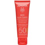 Apivita Bee Sun Safe Gel-Creme Hidra Refrescante SPF50 com Cor 50 mL   