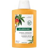 Klorane Shampoo Nutritivo com Manteiga de Manga Cabelos Secos 200 mL