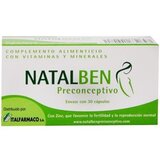 Natalben Natalben Preconcetivo Suplemento Favorável de Fertilização  30 cáps. 